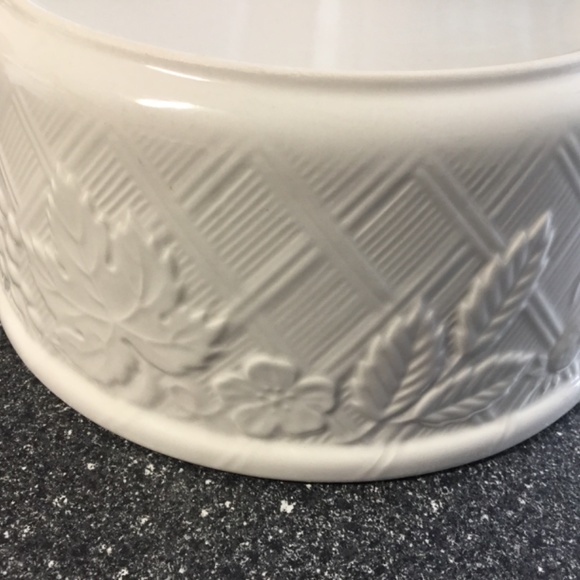 Vintage Mikasa English Countryside White DP 900 Soufflé/Serving Dish - Picture 5 of 8